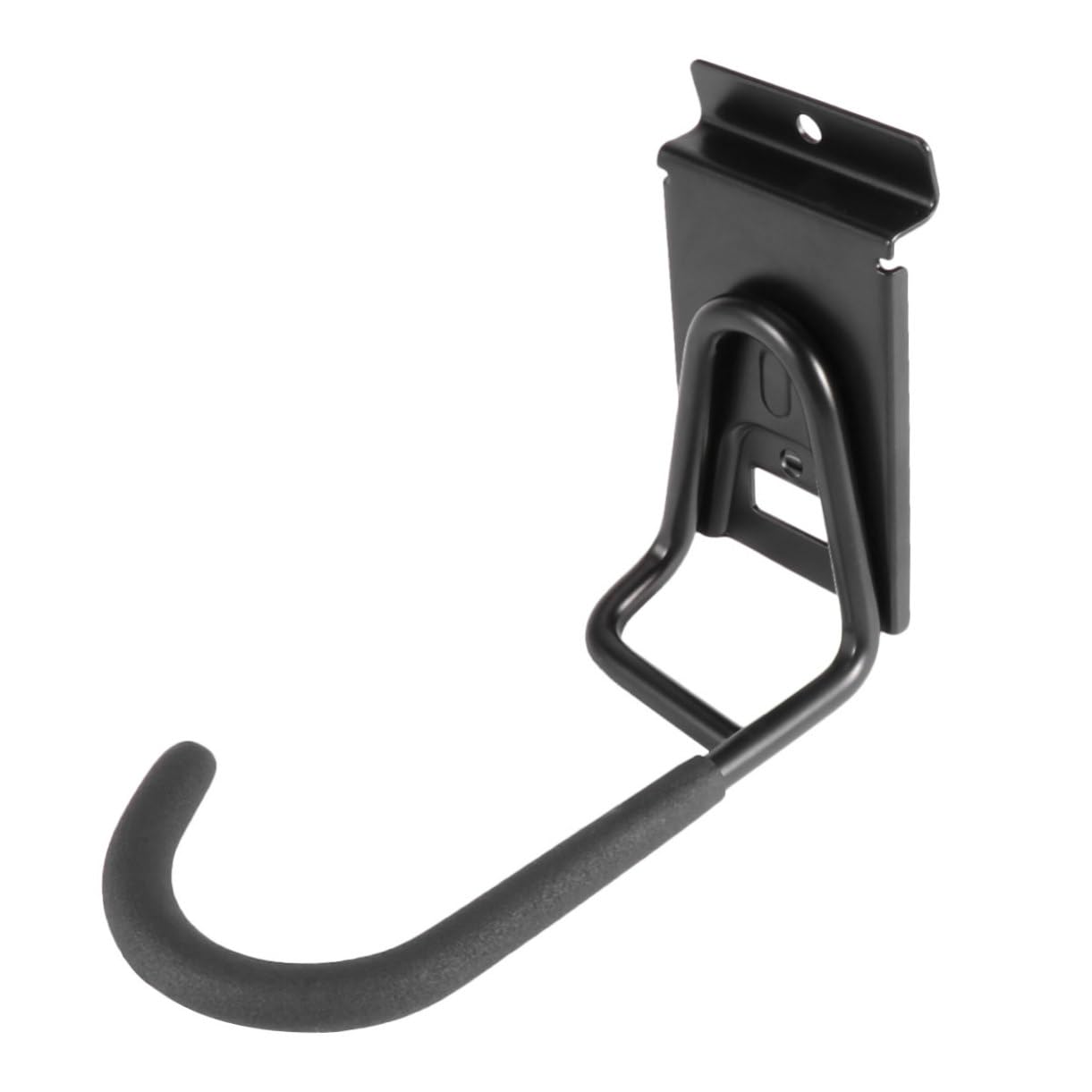 VILLCASE Heavy Duty Wall Mounted Bike Hooks Durable Storage Rack with Slip Coating for Organizing Bikes Garage Shed Easy to Install Space Saving Black