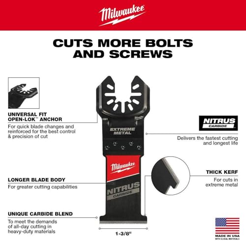 Milwaukee Electric - NITRUS Carbide. Extreme Metal Universal FIT Open-L - image 7