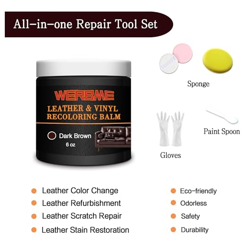 WERBME Dark Brown Leather Balm