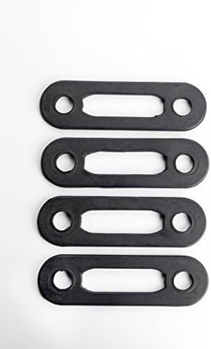 Miniatura 8 de Bandas de resistencia Juego de correas de peso de 120 libras (4) bandas de 25 libras + (4) bandas de 5 libras para Soloflex