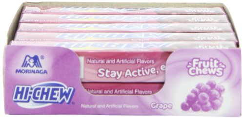 Morinaga Hi-Chew, Grape, 1.76-Ounce Units 10-Count 2-Pack #TOP1