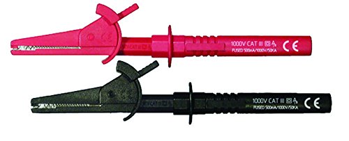Probes, Test, Crocodile Clips, Alligator Clips Connectors, Qty.1 | 134295