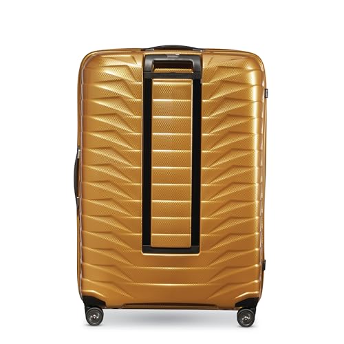 Image of Samsonite Proxis X-Large Hardside Luggage with Dual Spinner Wheels - Innovative Roxkin Lightweight Shell With Ultimate Durability- Includes TSA Lock, Ergonomic Telescoping Handle - Honey Gold