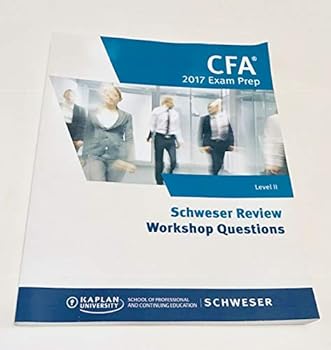 Paperback CFA 2017 Exam Prep Schweser Review Workshop Questions Level 2 Book