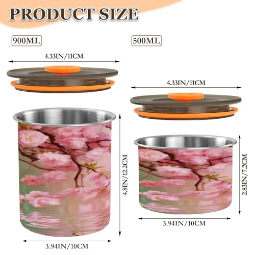Envase Hermético de Acero Inoxidable para Café 900ml miniatura 2