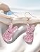 Easter Drop Acrylic Earrings Cute Bunny Egg Rabbit Colorful Flower Animal Dangle Spring Earrings for Women (Pink Rabbits)