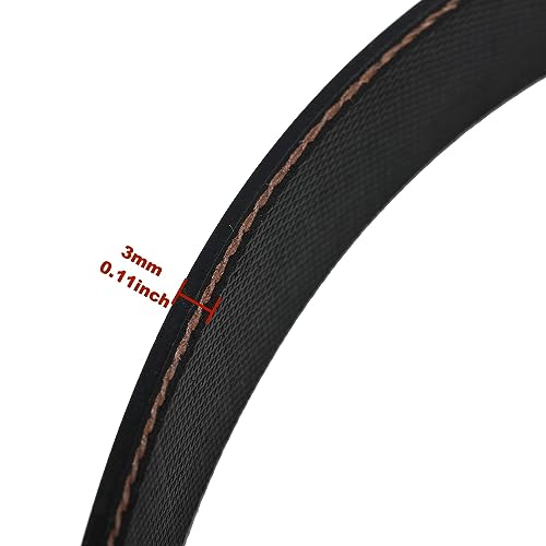 Ruimou PJ490 (7 Ridges) Rubber Drive Belt, 1Pcs, 490mm Circumference, Compatible with QUALCAST Rotary Mowers - Image 4