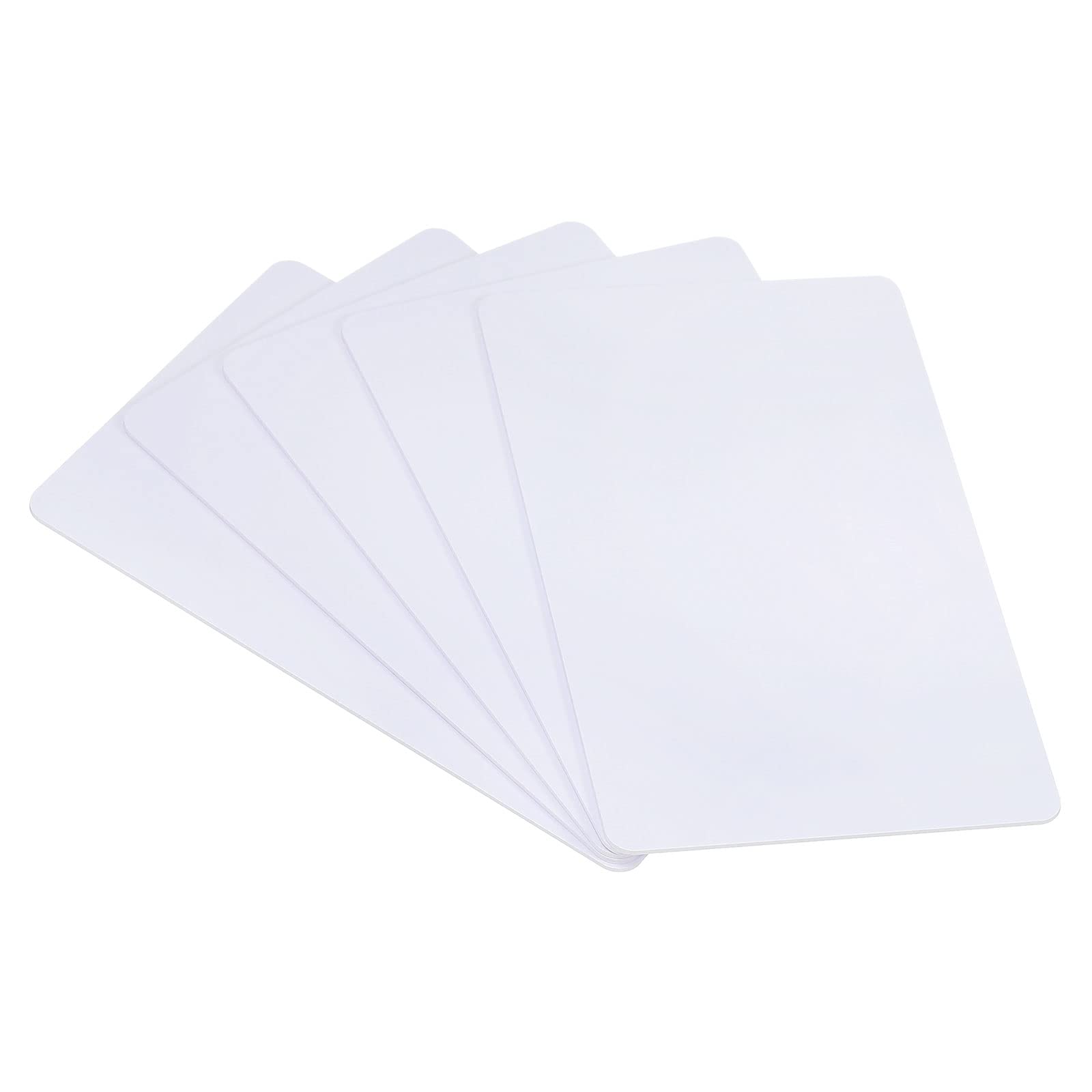 sourcing map IC Card RFID Proximity 13.56MHz Read Only Contactless Blank Smart Cards for Door Entry Access Control System, White 20 Pack