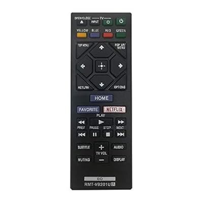 New Replacement Sony Blu-Ray Remote Control RMT-VB201U for Sony BD Disc DVD 4K 3D Player Remote Control Universal BDP-S3500 BDP-S3700 BDP-170S BDP-S17
