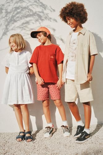 Boss - Tee Shirt Blu 100% Cotone 14ANNI - 8