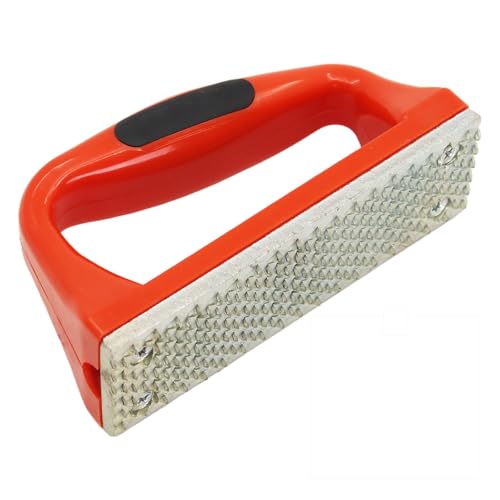 USUNFARM Mini Hoof Rasp for Horses,Farrier Rasp with Rubber Grip Handle Non-Slip Mat Portable Hoof Trimming Tool for Horses,Sheep,Goats,Alpacas,Veterinarians,Farm