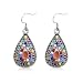 Dangle Earrings Vintage Drop Earring Handmade Bohemian Teardrop Earrings