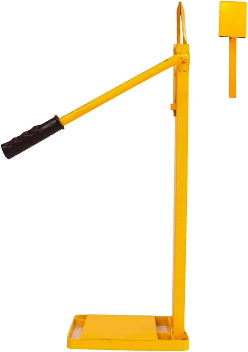 Gurudatta Coconut Dehusker Naral Solni Machine | with Protective Cap | Easy Coconut Shell Remover | Rust-Resistant & Durable Iron