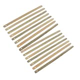 Homoyoyo Esqueleto para Abanicos Artesanales 15 Piezas Varillas de Bambú 25X1X0,2 CM para Manualidades y Celebraciones Tradicionales