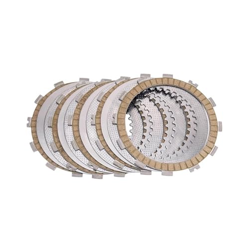 Kit disques embrayage moto BJ250 anti surchauffe en acier et papier