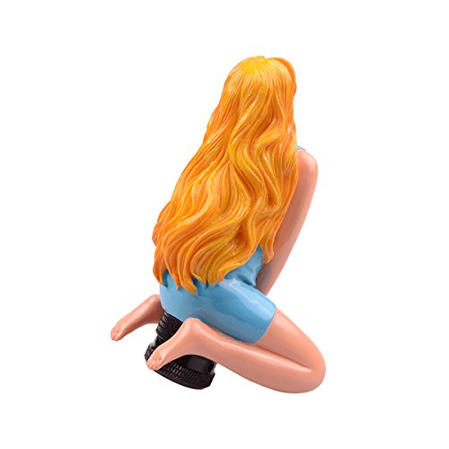 Aby Sexy Girl Gear Stick Shift Shifter Knob Lever Cover Universal Fit For Most Manual Transmission Vehicles(Blue) #TOP5