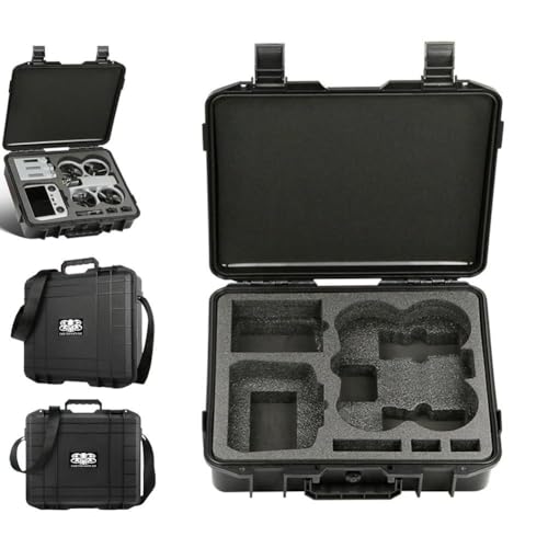 for DJI Avata 360 Fly More Combo �p ���[�P�[�X for DJI Avata360�A�N�Z�T���ɑΉ� �h���n�[�h�L�������O�P�[�X ��e�� ���[�{�b�N�X �ϏՌ� �����^�тɕ֗� �S�ʕی� �h�o �h�� ���S���[