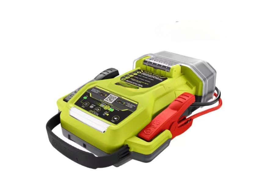 P7101A Fits For RYOBI 18V Cordless 1600A Jump Starter with LED Work Light (Tool Only)