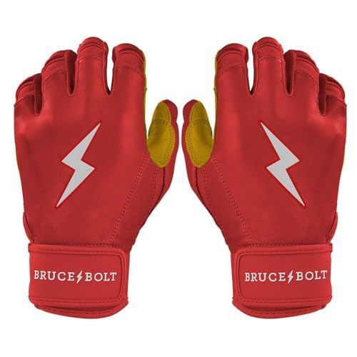 Bruce Bolt Short Cuff Batting Gloves