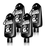 OUTTDOZ Superior Grip Pro Grade Liquid Chalk Mess-Free Gym Chalk for Weightlifting, Gymnastics, Rock Climbing, Dancing, Dries in Seconds. (60ML - 4 Pack)