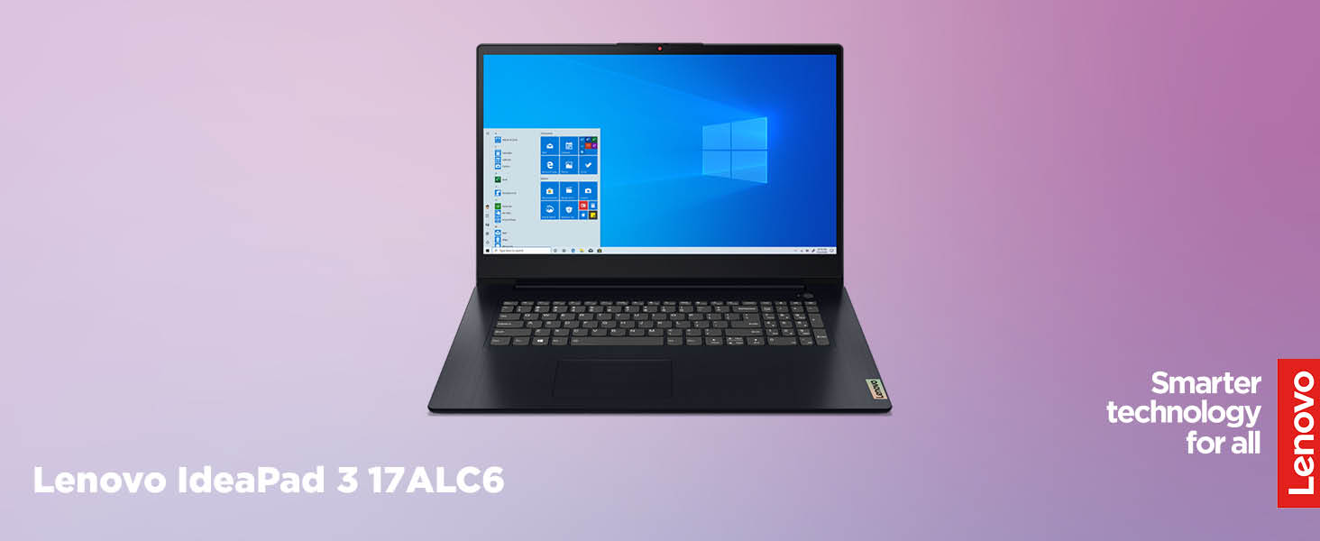 Lenovo IdeaPad 3 17ALC6 - Ordinateur Portable 17.3'' HD+ (AMD