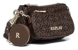 Printed Fine Saffiano PU Replay Damen FW3217.001.A0283A Handtasche, 110, One Size