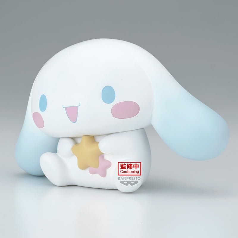 Banpresto Figura Action Cinnamoroll Star Ver. Sanrio - Sofvimates 15 Cm - PVC Collezionabile Con Base Inclusa, Multicolore