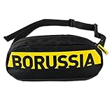 HOCHWERTIGES MATERIAL: Unsere Borussia Dortmund Bauchtasche besteht zu 100 Prozent aus Polyester