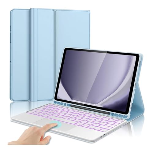 Étui en Cuir et Clavier iPad Pro 13 Pouces 2024 pour Travailler Partout
