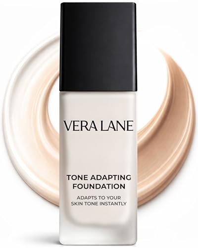 Color Changing Foundation for Mature Skin - Self Adjusting Makeup That Matches Your Tone | Natural,...