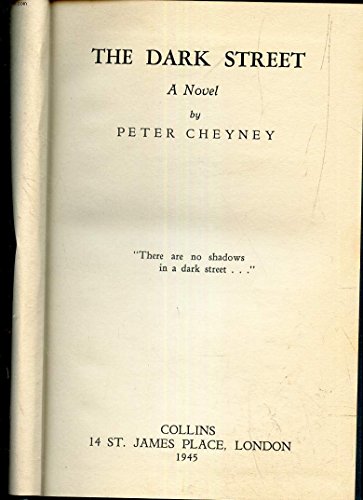 The Dark Street B000QRK110 Book Cover