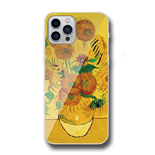 cronos GooglePixelとの互換性あり スマホケース GooglePixel 9/9Pro ひまわり 向日葵 絵画 ヒマワリ フィンセント・ファン・ゴッホ art0050 日本製