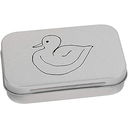 Azeeda 95mm 'Duck' Metal Hinged Tin/Storage Box (TT00151973)