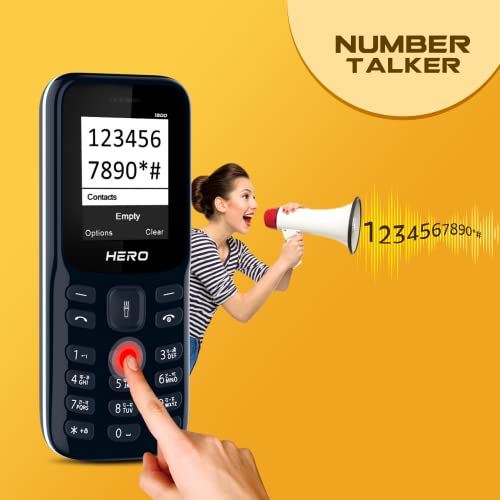 Image of Lava Hero 1800 (Mint Green), Keypad Mobile with Powerful 1800 mAh Battery, Strong and Sturdy Body, Bluetooth Support, Sleek and Stylish Design