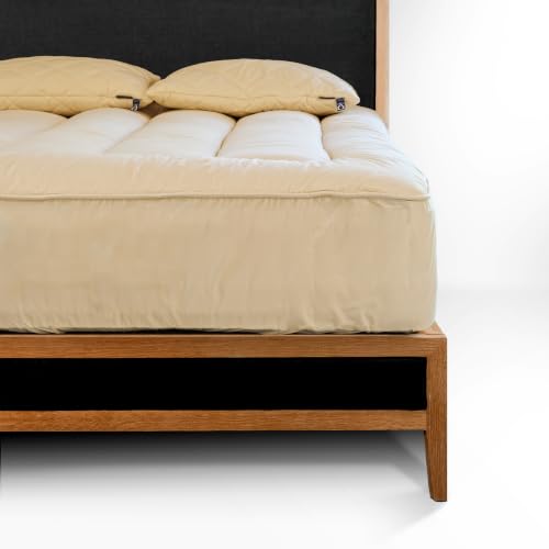 Woolroom Deluxe Wool Mattress Pad Full Size...