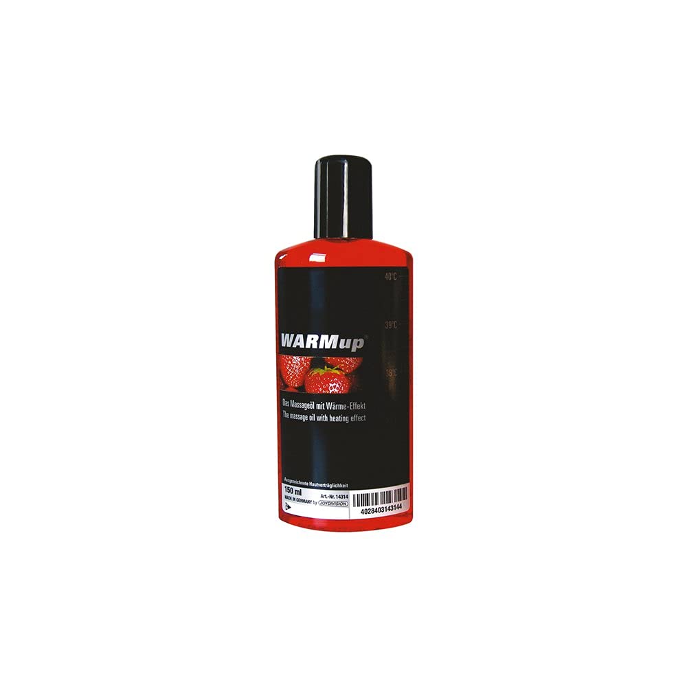 Sensual Massage Oils & Lotions Warmup Strawberry Warming Massage Oil 5Oz