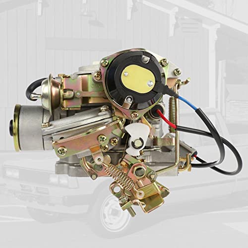 Alavente Carburetor Replacement For Nissan 720 Pickup 2.4L Z24 Engine 1983 1984 1985 1986, Carburetor Carb For Z24 (Oe No.: 16010-21G61) #TOP5