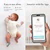 Sense-U Smart Sock Shoe Baby Monitor - Track Baby’s Heart Rate, Movement and Sleep, Infant Foot Monitor for Peace of Mind