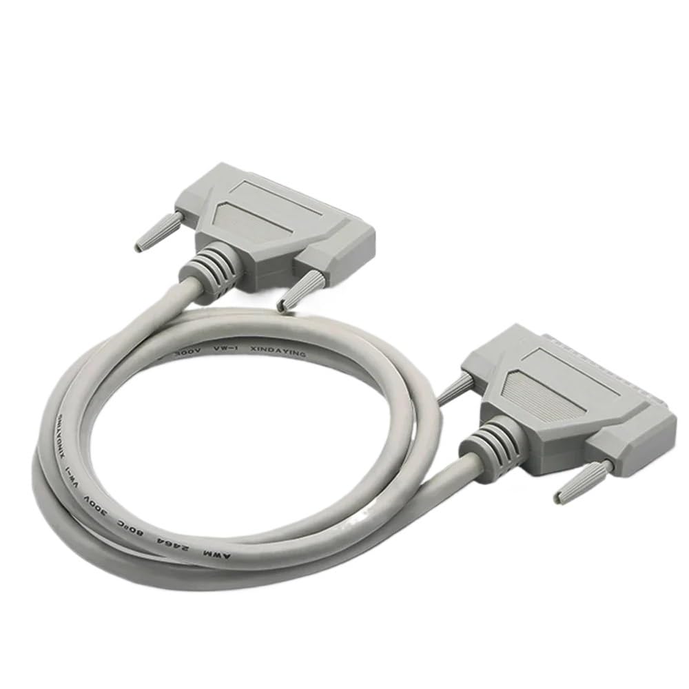 DB37 Pin Male to Female Serial Port Extension Data Cable Convert Cable Data Transmit Cable Conductor