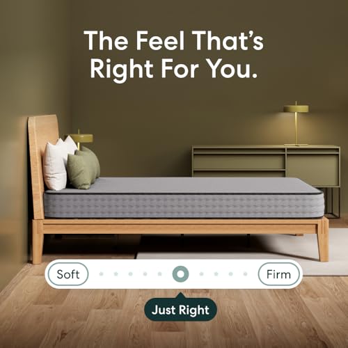 Image of Siena 8 inch Essential Hybrid Queen Mattress - Medium Firm - Memory Foam & Innerspring System - 180-Night Trial - Pressure-Relief - Mattress in a Box