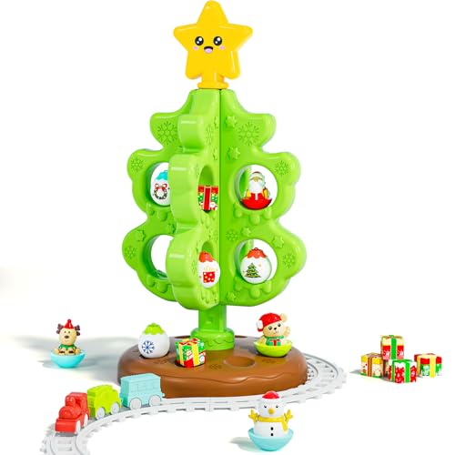 Árbol de Navidad interactivo seguro para niños pequeños que quieren decorar sin peligro
