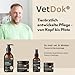 VetDok® by Dr. Winkler dermatologisches Hundeshampoo – Fellpflege Hund mit Manuka-Honig & Chlorhexidin – für alle Hunderassen, Welpen & speziell Allergiker – 250ml