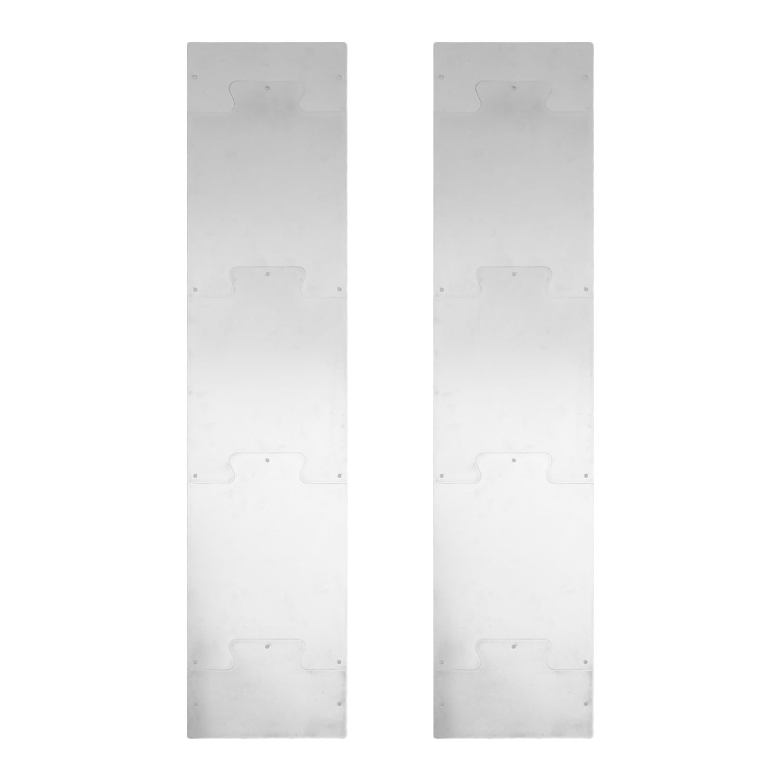 2 Juegos Placa Protectora para Puerta de 36 Pulgadas