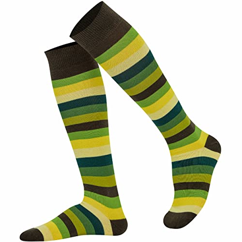 Image of Mysocks Unisex Knee High Long Socks Argyle