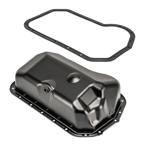 Image of KAX 264-700 Engine Oil Pan Fit for Volkswagen Jetta 1981-1999, Volkswagen Golf 1985-1999, Volkswagen Cabrio 1995-2002, Volkswagen Derby 1995-2009
