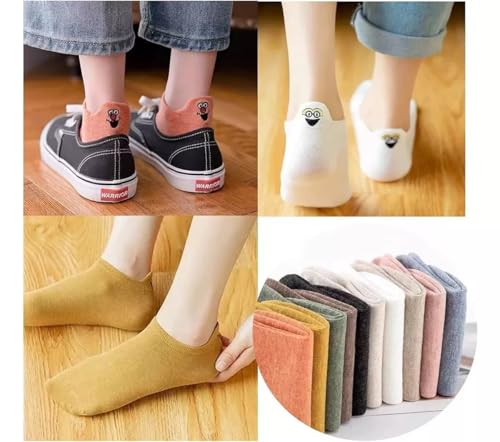 10 Pares Meias Smiley Face De Meias Divertidas Para Mulheres