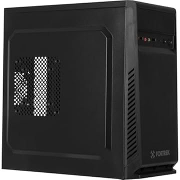 Gabinete Mini - ATX/Micro - ATX, Fortrek, Sc501Bk, Acessórios para Computador, Preto