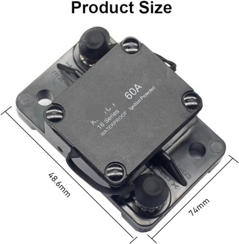 Disyuntor de 180A CC 32V con restablecimiento automático para la protección contra sobrecargas 3