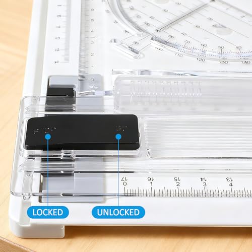 Zonon A4 Portable Drawing Board, Multi-Function Metric Drafting Table Drafting Board with Clear Rule Parallel Motion and Angle Adjustable Measuring System by Zonon - Image 3
