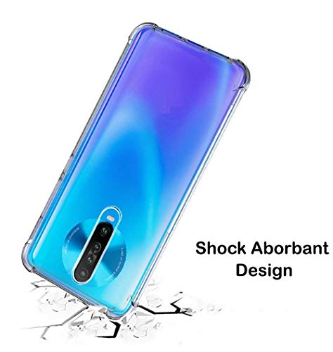 Image of COVERBLACK Silicone Back Cover for Redmi K30 /Poco X2 - Transparent